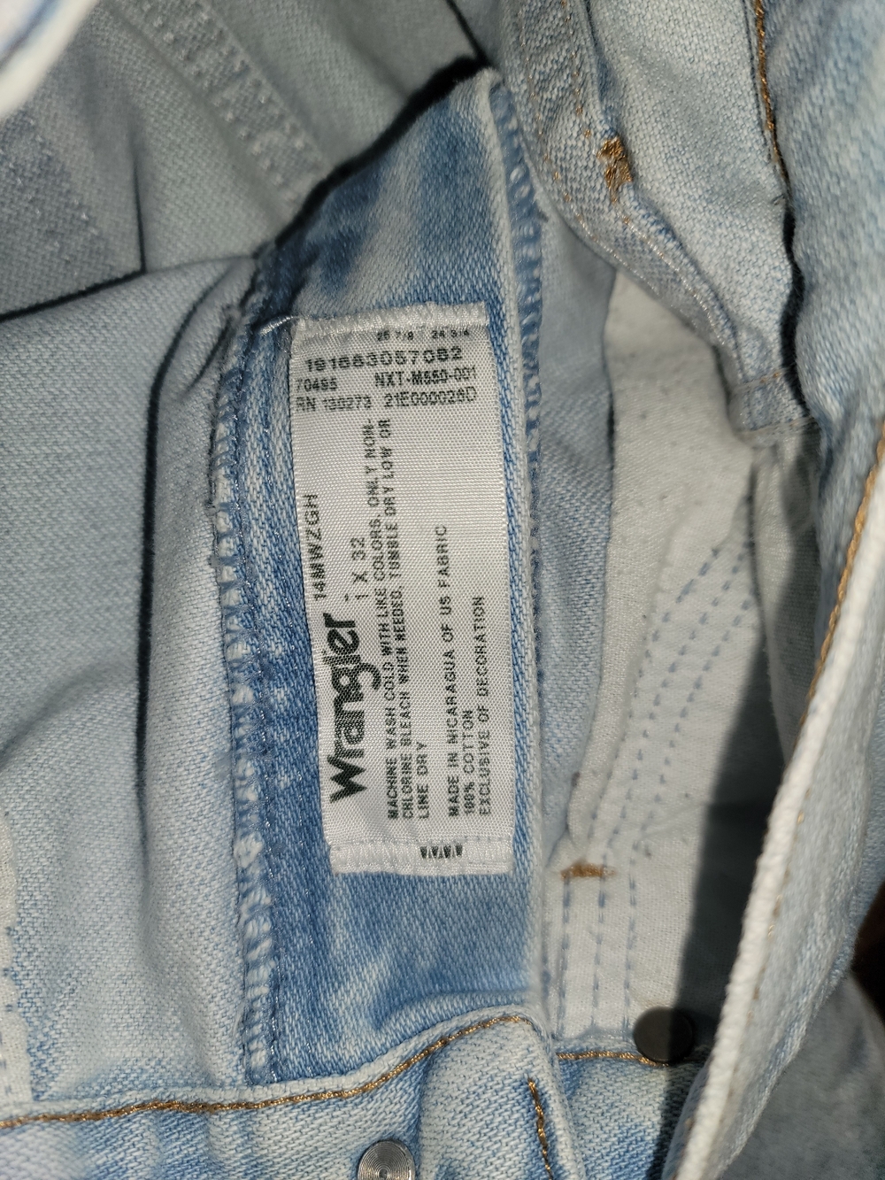 Wrangler Light Blue Women's Cowboy Cut Jeans - Picture 2 of 4